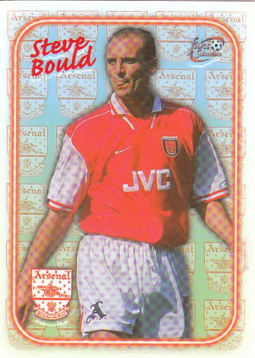 Steve Bould Arsenal 1997/98 Futera Fans' Selection Special Edition #SE05